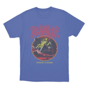 Absolute Elsewhere Circle Print Unisex T Shirt Blue