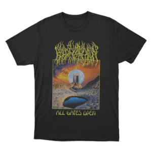All Gates Open Album Cover Unisex T Shirt Black