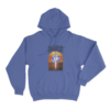 All Gates Open Back Cover Unisex Hoodie Blue