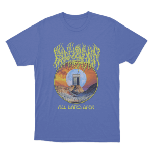 All Gates Open Unisex T Shirt Blue